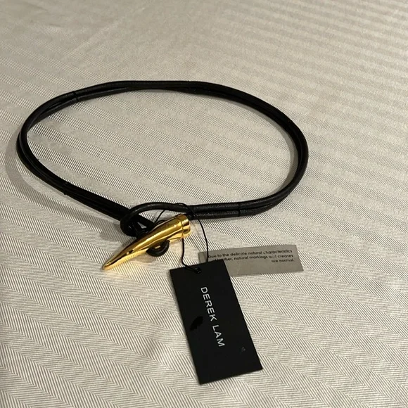 Derek Lam | Accessories | Derek Lam Black Leather Belt With  display picture 1
